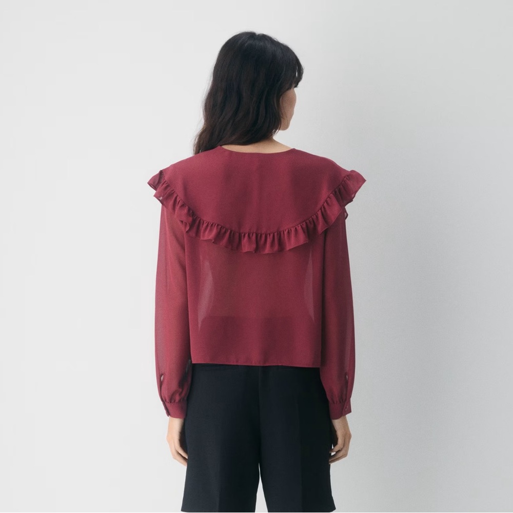WILFRED Ruffle Blouse - Picture 2 of 7